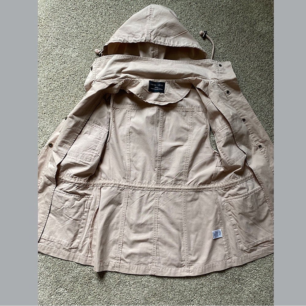 🎉LOVE TREE Utility Vest, Women’s Size Small, Light Rosewood - Picture 4 of 7